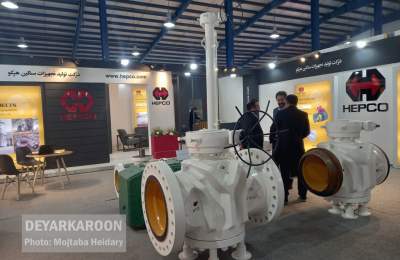 نمایشگاه تخصصی تجهیزات صنعت نفت خوزستان در روز اول  