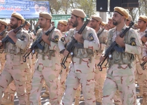 رژه اقتدار نيروهاي مسلح در خوزستان به مناسبت آغاز هفته دفاع مقدس